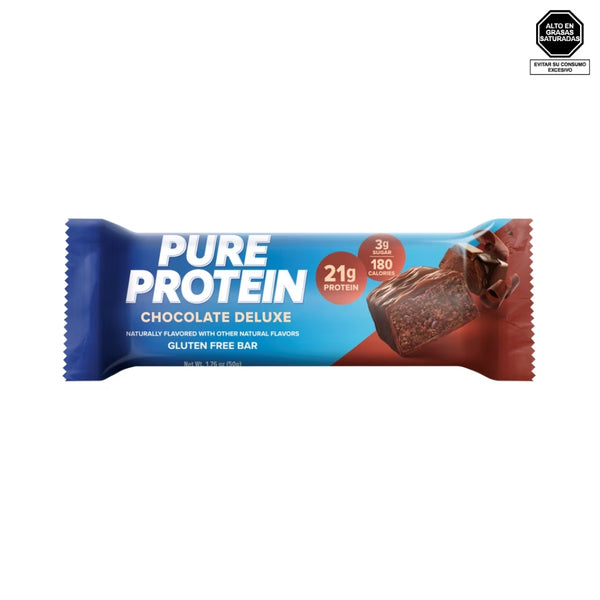 Barra de proteína Pure Protein sabor Chocolate Deluxe 50g - Pure Protein
