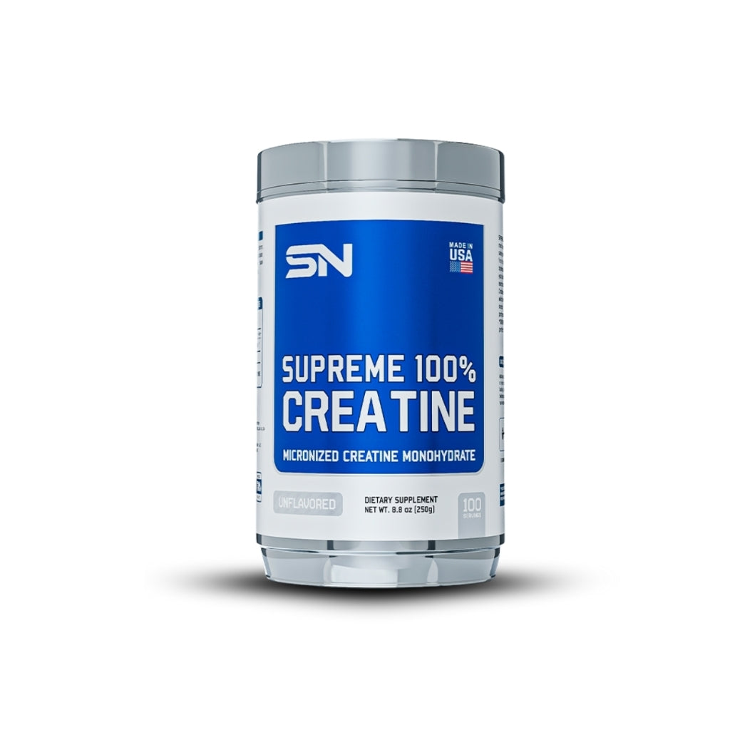 SUPREME 100% CREATINA MONOHIDRATADA 250G UNFLAVORED - SUPREME NUTRITION
