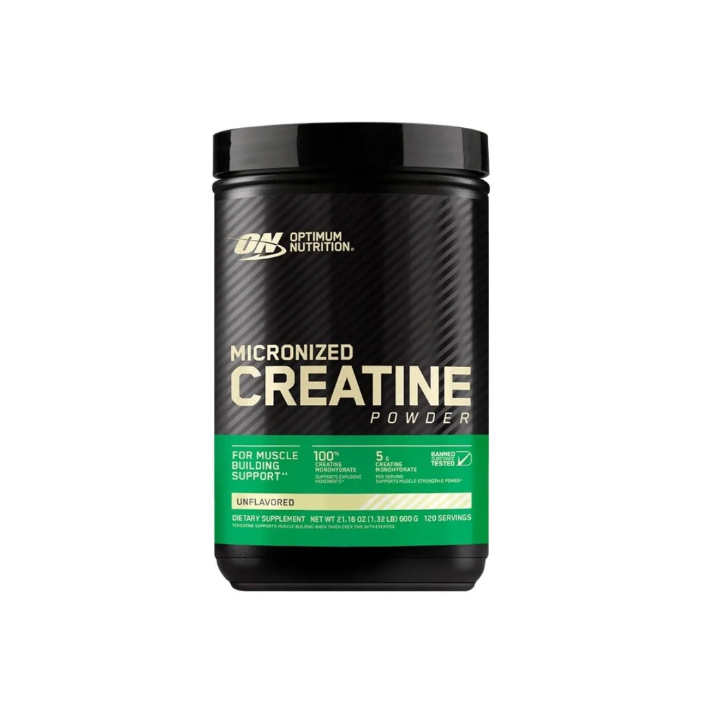 CREATINA MONOHIDRATADA Y MICRONIZADA 600G - OPTIMUM NUTRITION