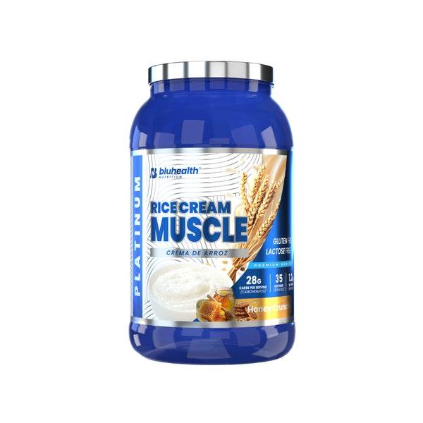 CREMA DE ARROZ PLATINUM SABOR HONEY CRUNCH 1,2 KG - BLUHEALTH NUTRITION