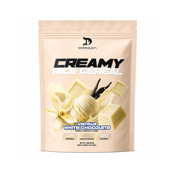 CREMA DE ARROZ SABOR VANILLA WHITE CHOCOLATE - DRAGON PHARMA