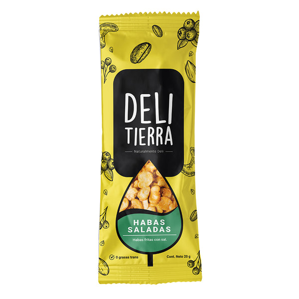 Habas Saladas x20g - Delitierra