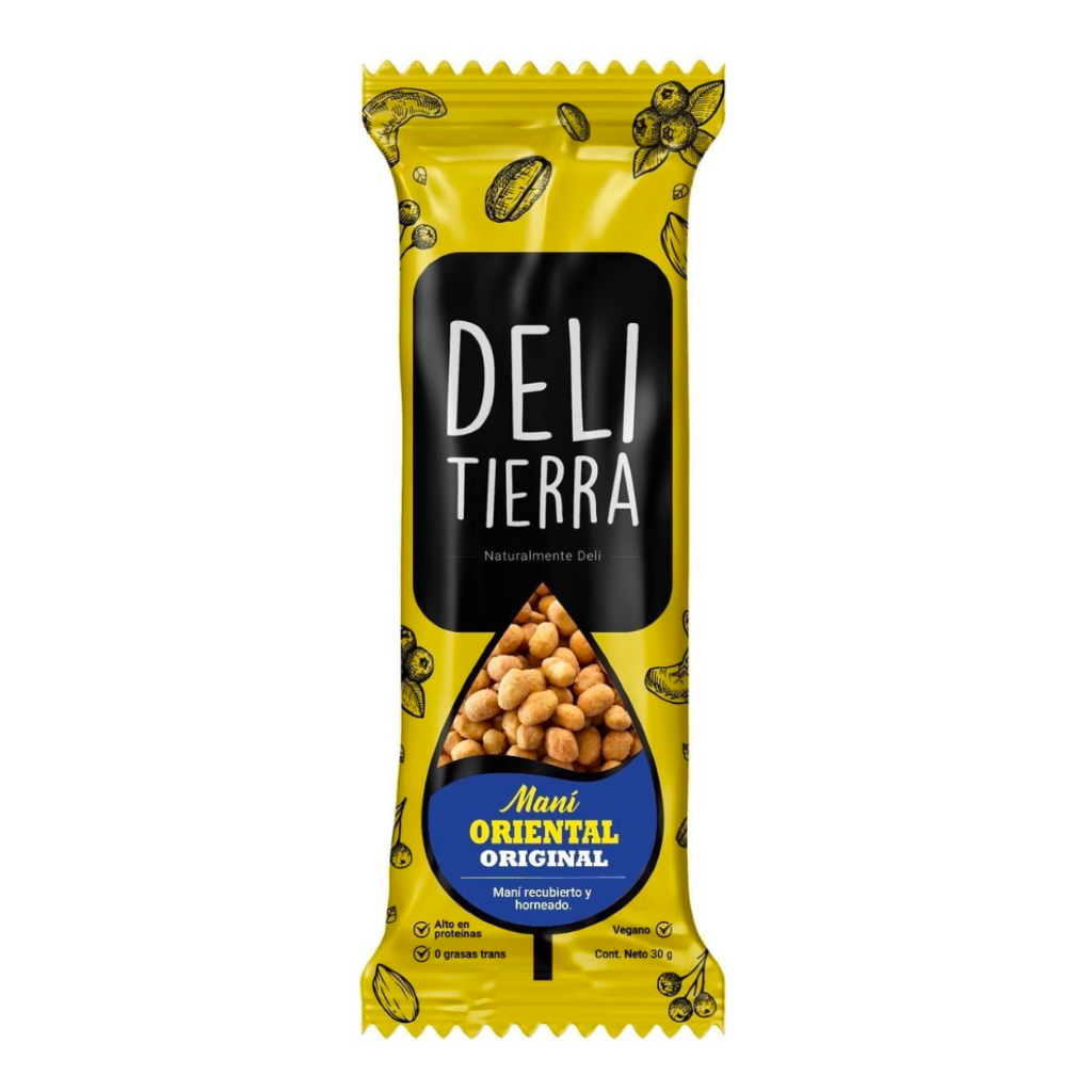 Maní Crocante Oriental x30g - Delitierra