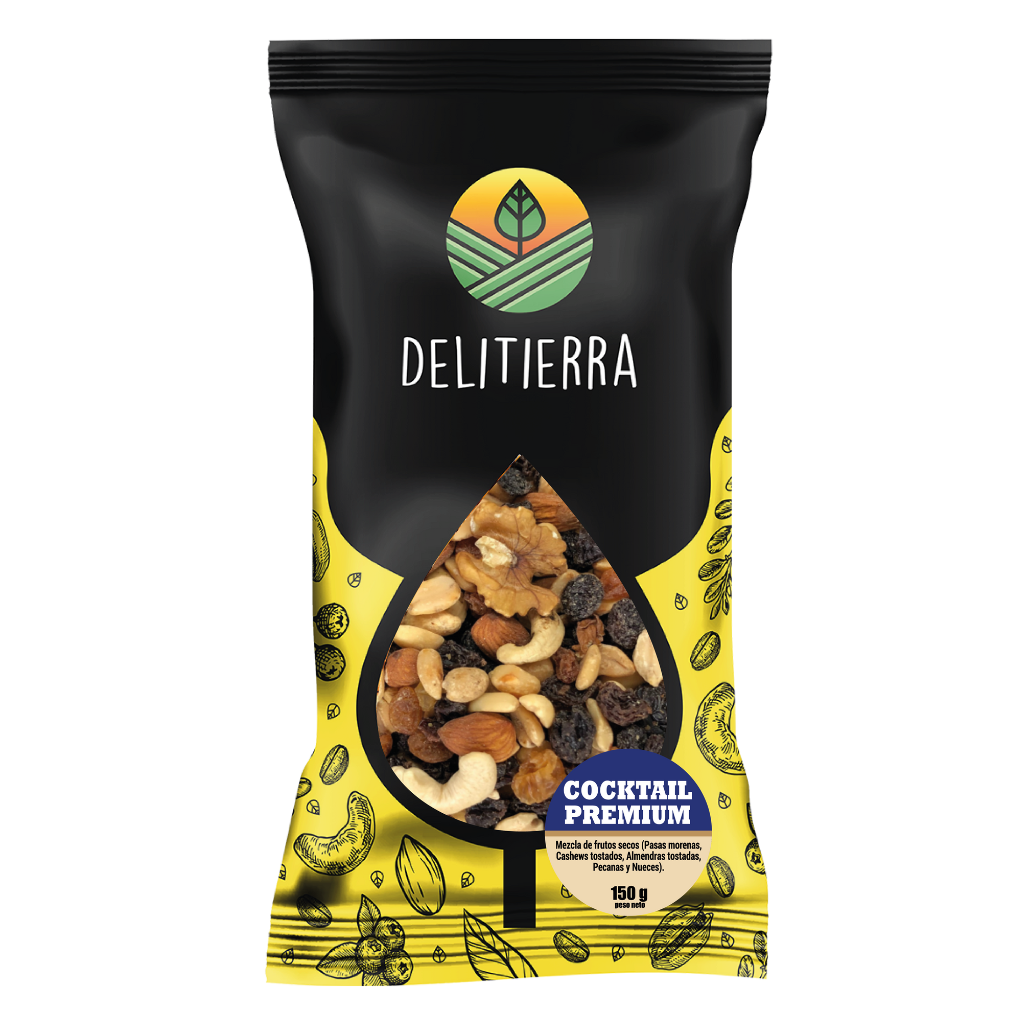 Cocktail de Nueces Premium x150g - Delitierra