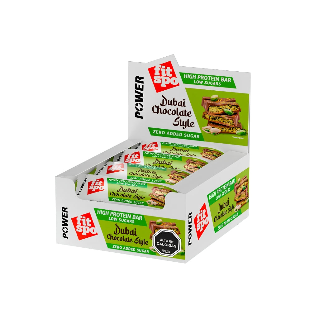 Barra de proteína Power sabor Chocolate Dubai 50g - Fitspo