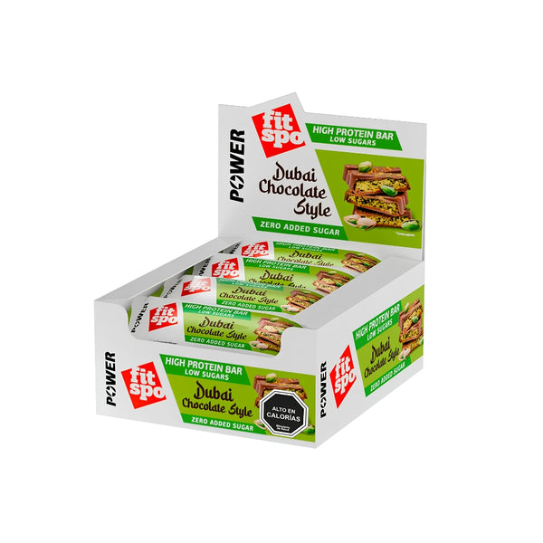 Barra de proteína Power sabor Chocolate Dubai 50g - Fitspo