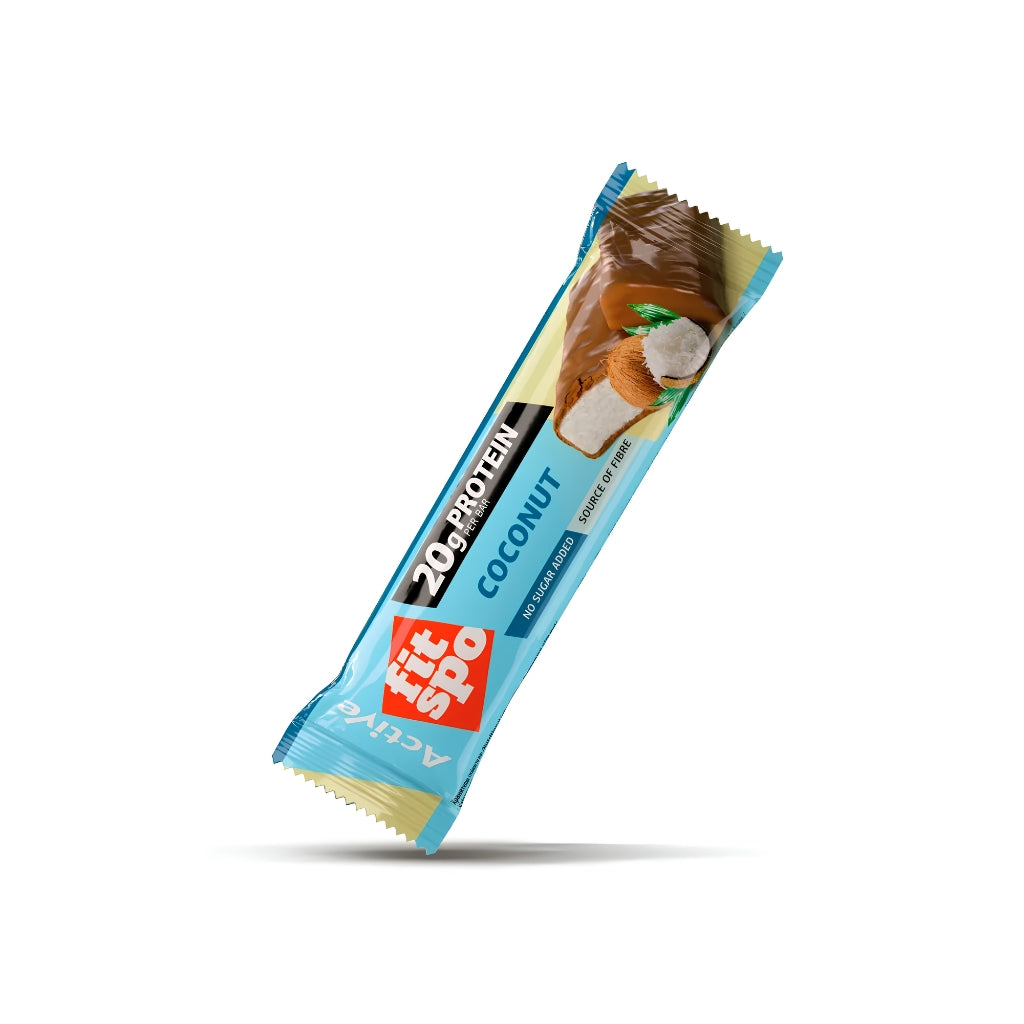 Barra de proteína Power sabor Coconut 60g - Fitspo