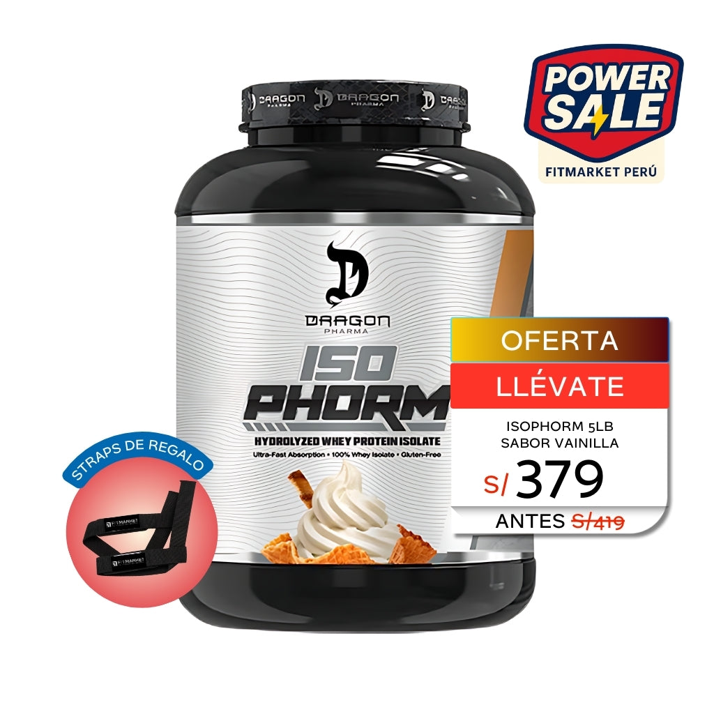 ISOPHORM HYDROLIZED WHEY PROTEIN ISOLATE 5LB - DRAGON PHARMA