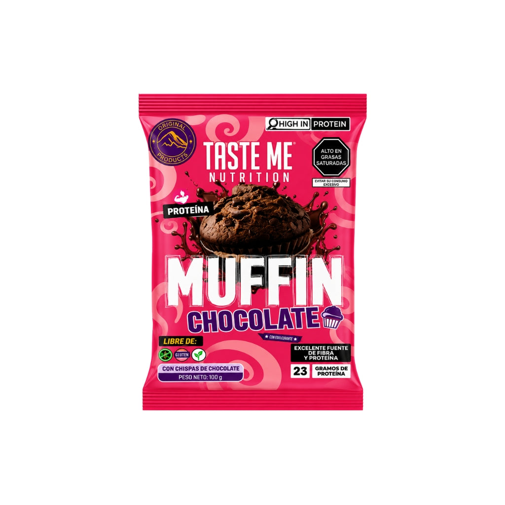 Muffin proteico sabor Chocolate 100g - Taste Me Nutrition