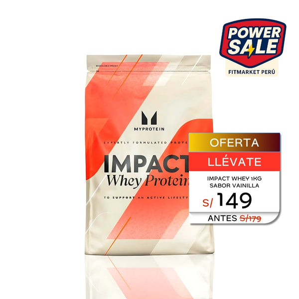 IMPACT WHEY 1KG SABOR VAINILLA - MY PROTEIN