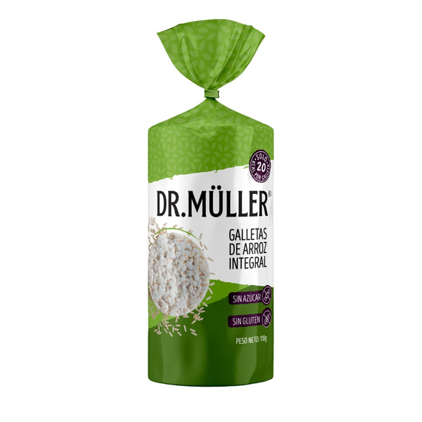 Galleta de arroz integral 110g - Dr. Muller