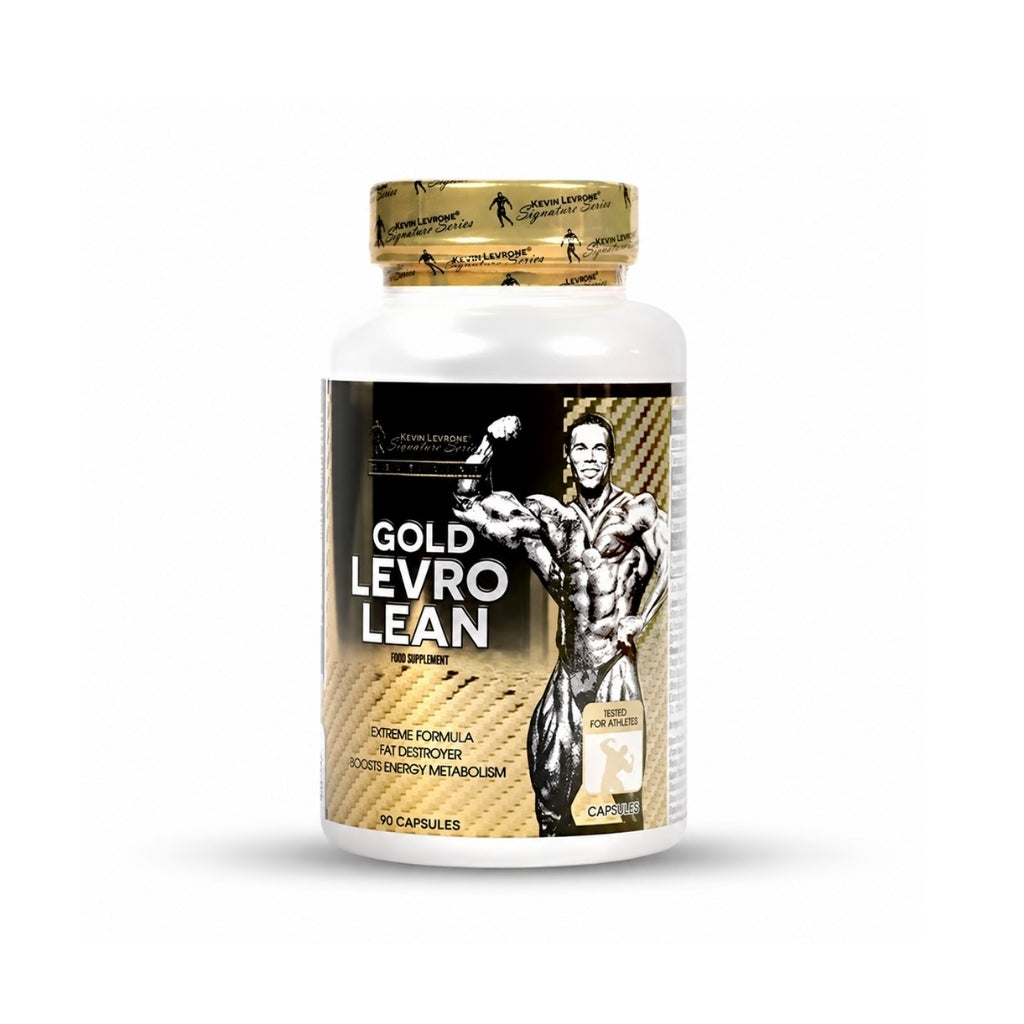 GOLD LEVRO LEAN QUEMADOR 90 CÁPSULAS – KEVIN LEVRONE
