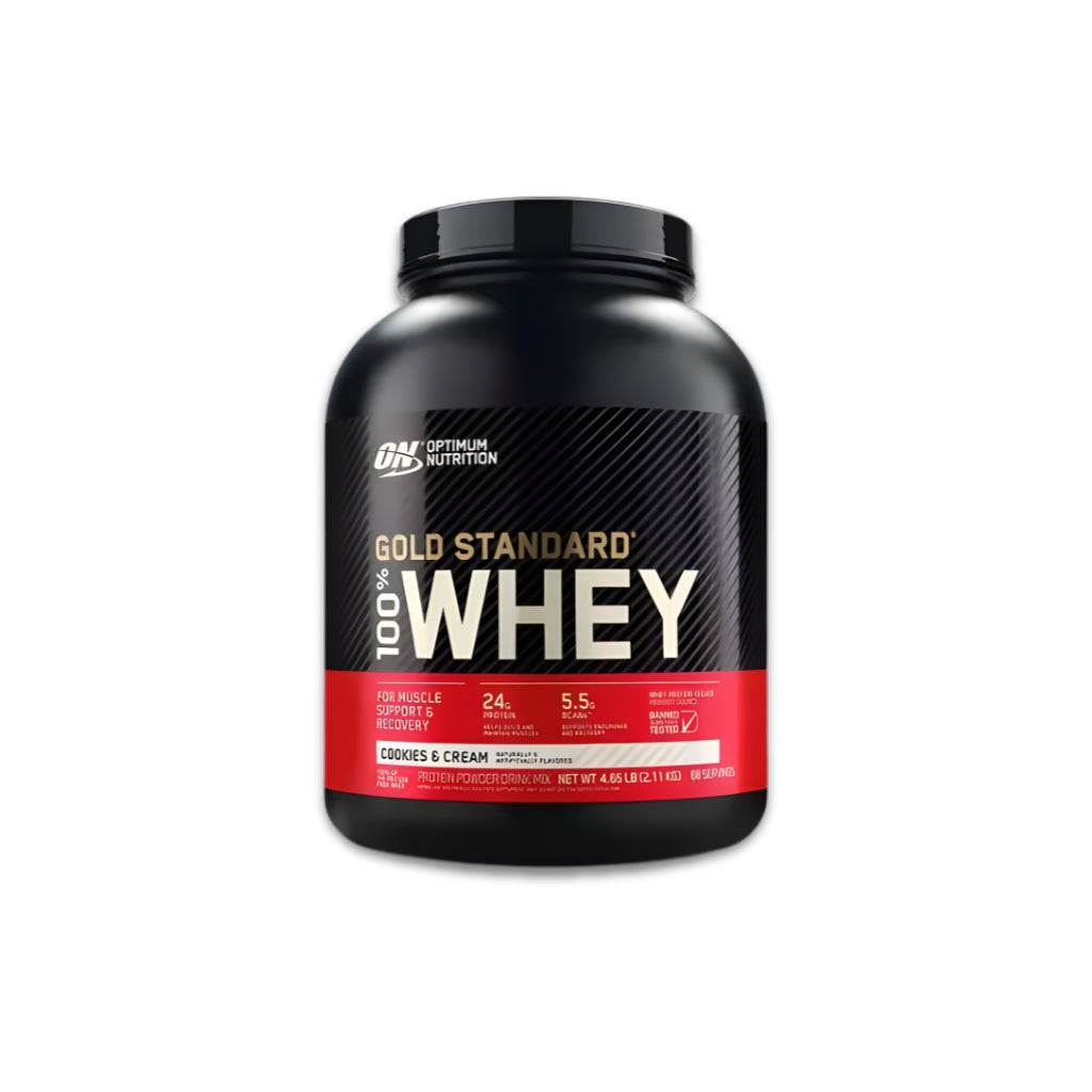 GOLD STANDARD 100% WHEY SABOR COOKIES AND CREAM 5LB - OPTIMUM NUTRITION