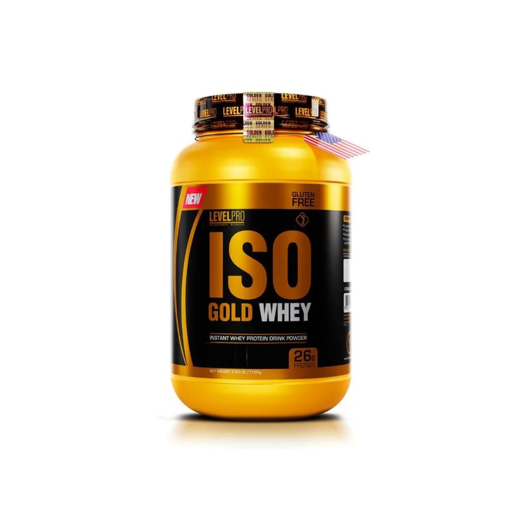 ISO WHEY GOLD PRO 1,1KG – LEVEL PRO