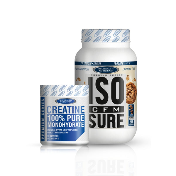 ISO CFM SURE 2LB + CREATINA 300G - BLUHEALTH NUTRITION
