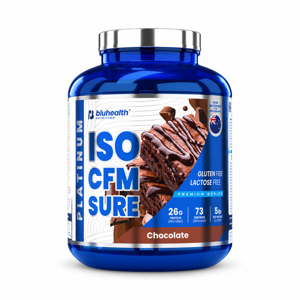 ISO CFM SURE PLATINUM PROTEINA AISLADA 5LB - BLUHEALTH NUTRITION