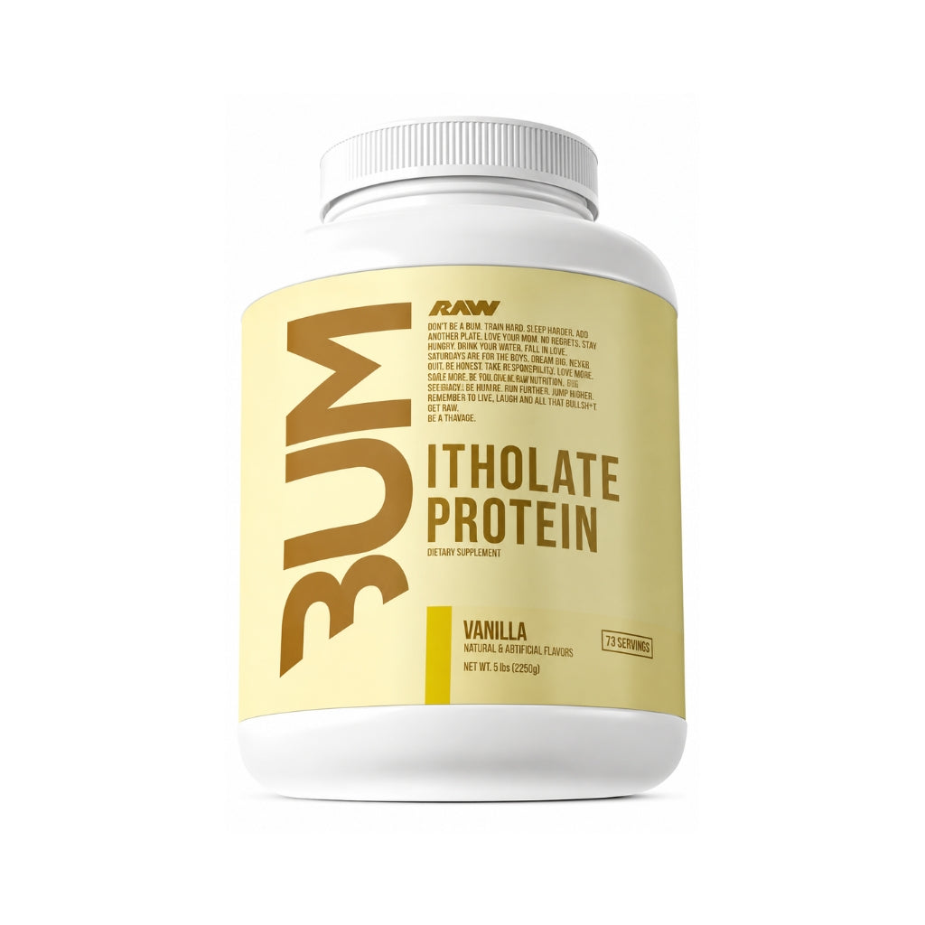PROTEÍNA AISALADA BUM ITHOLATE 5LB - RAW NUTRITION