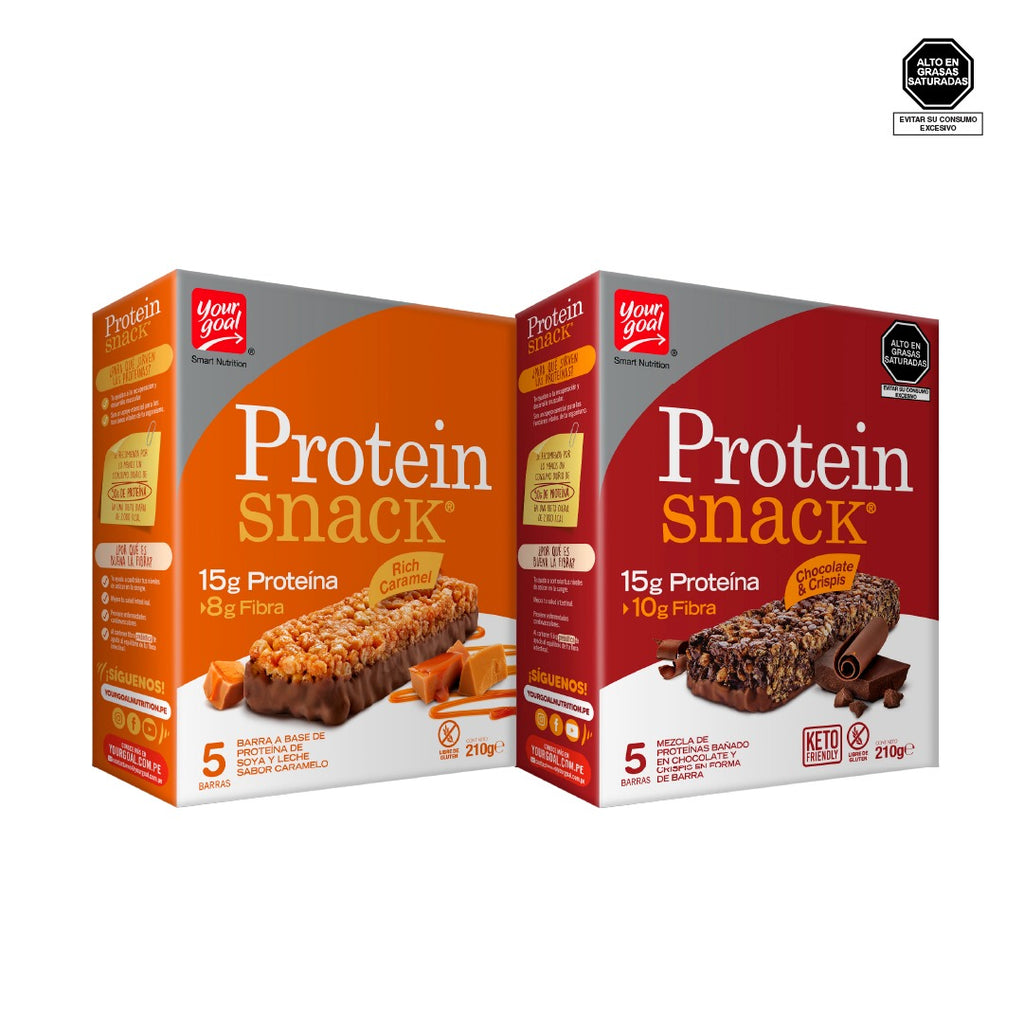 Caja mixta Barras de proteína Protein Snack Your Goal