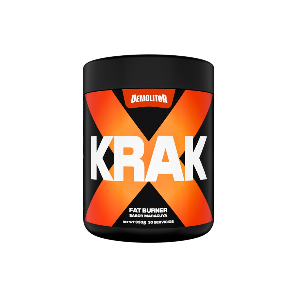 KRAK FAT BURNER SABOR MARACUYÁ 330G - DEMOLITOR