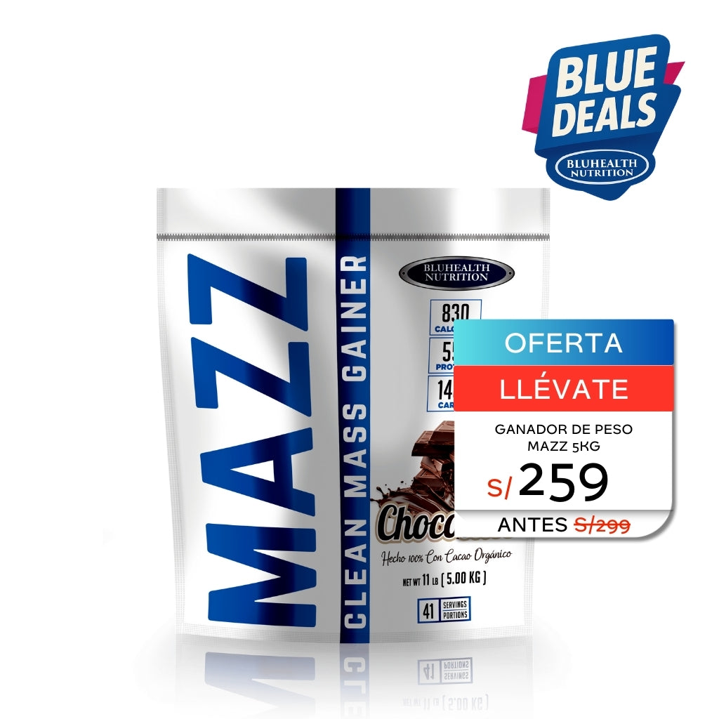 GANADOR DE PESO MAZZ 5KG - BLUHEALTH NUTRITION