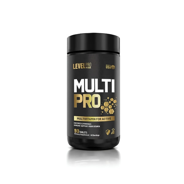 MULTIVITAMÍNICO MULTI PRO 90 CÁPSULAS - LEVEL PRO