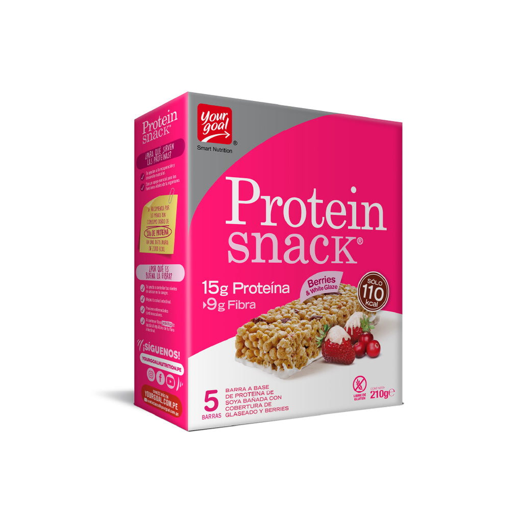 Barra de proteína Protein Snack Yogurt & Berries Your Goal