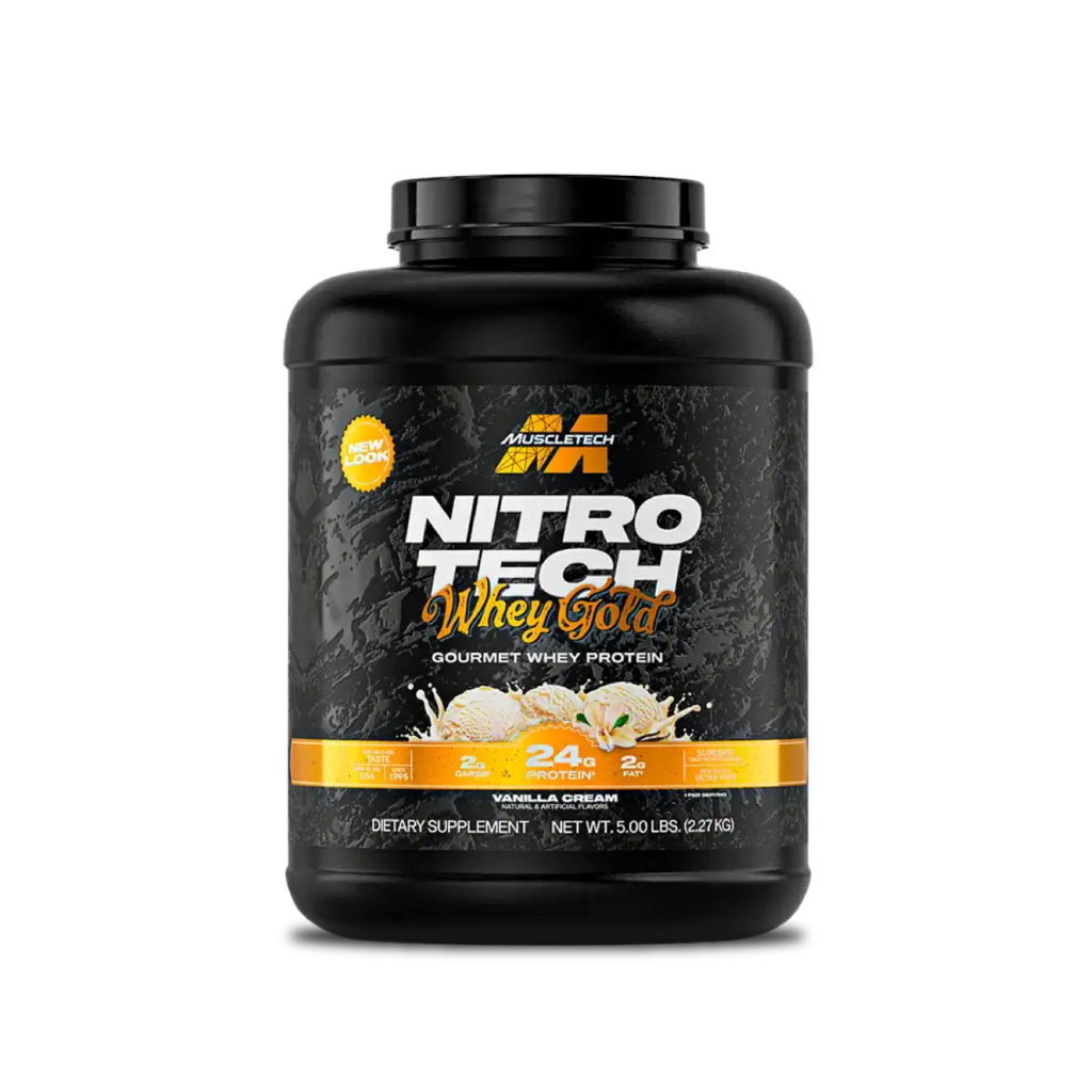 NITROTECH 100% WHEY GOLD 5,10 LIBRAS - MUSCLE TECH