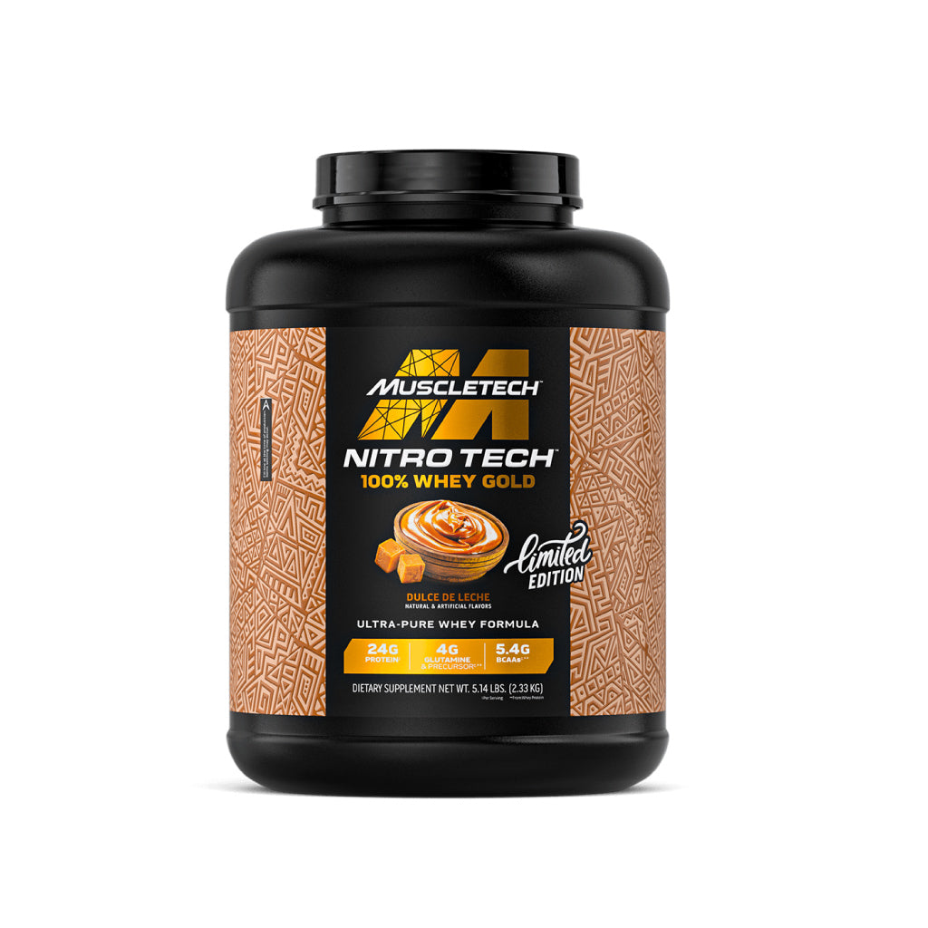 NITROTECH 100% WHEY GOLD SABOR DULCE DE LECHE - MUSCLE TECH