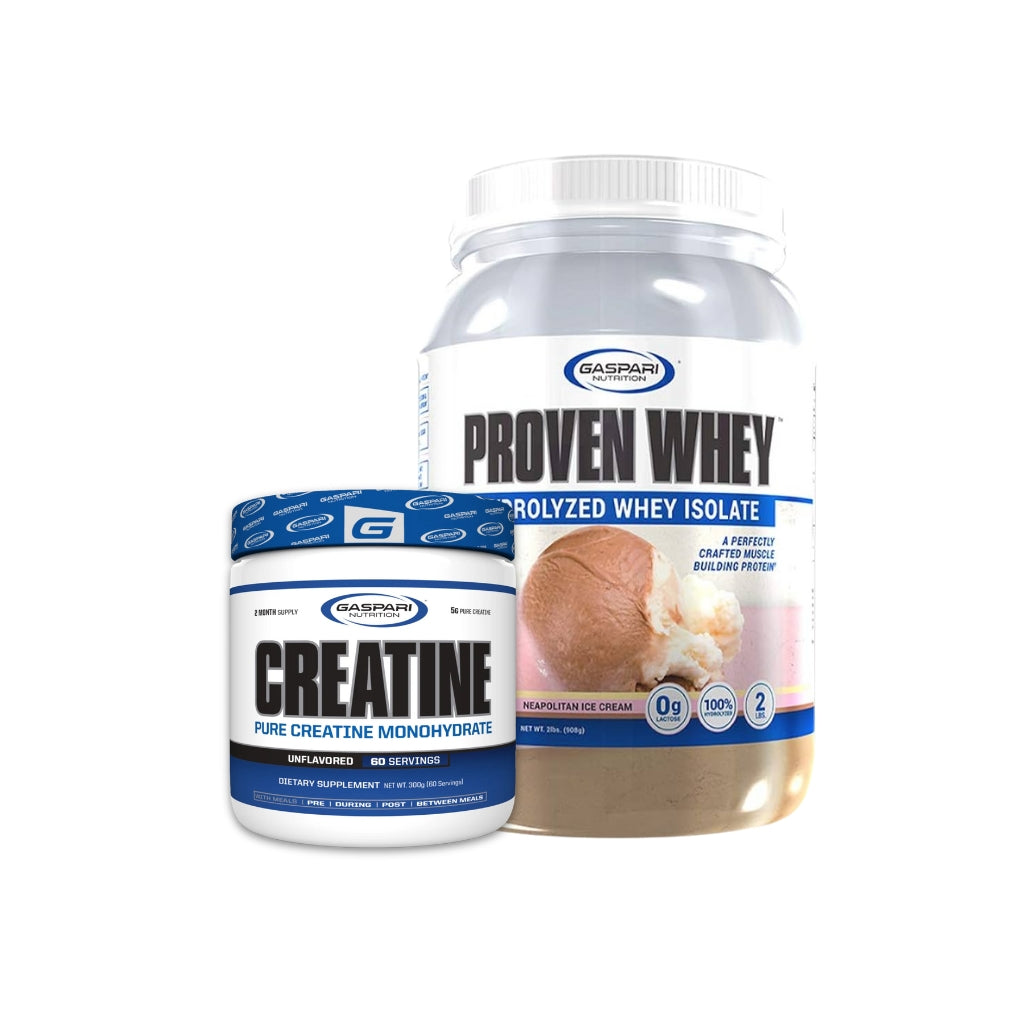 PROVEN WHEY 2LB + CREATINA MONOHIDRATADA 300G - GASPARI NUTRITION