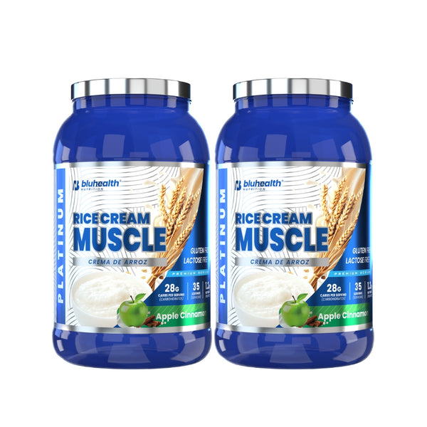 PACK X2 CREMAS DE ARROZ PLATINUM 1,2 KG - BLUHEALTH NUTRITION