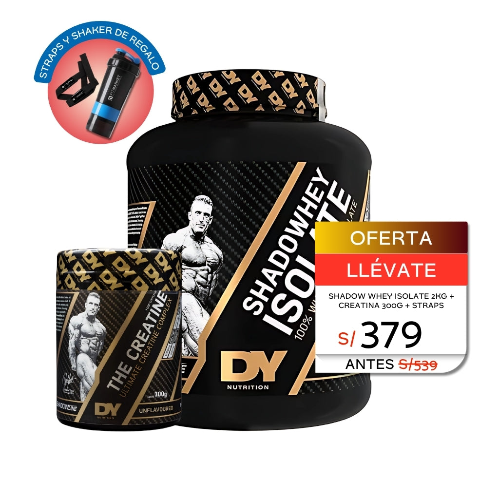 SHADOWHEY ISOLATE 2KG + CREATINA 300G - DORIAN YATES NUTRITION