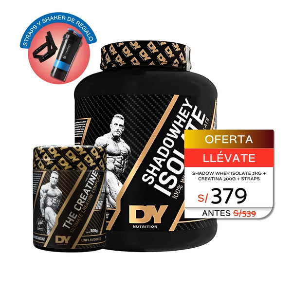 SHADOWHEY ISOLATE 2KG + CREATINA 300G - DORIAN YATES NUTRITION