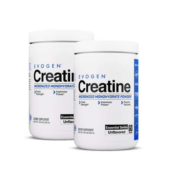 PACK X2 CREATINAS MONOHIDRATADAS Y MICRONIZADAS UNFLAVORED - EVOGEN