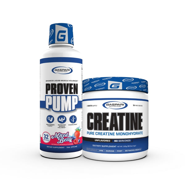 PACK GLYCEROL PROVEN PUMP + CREATINA MONOHIDRATADA 300G - GASPARI NUTRITION