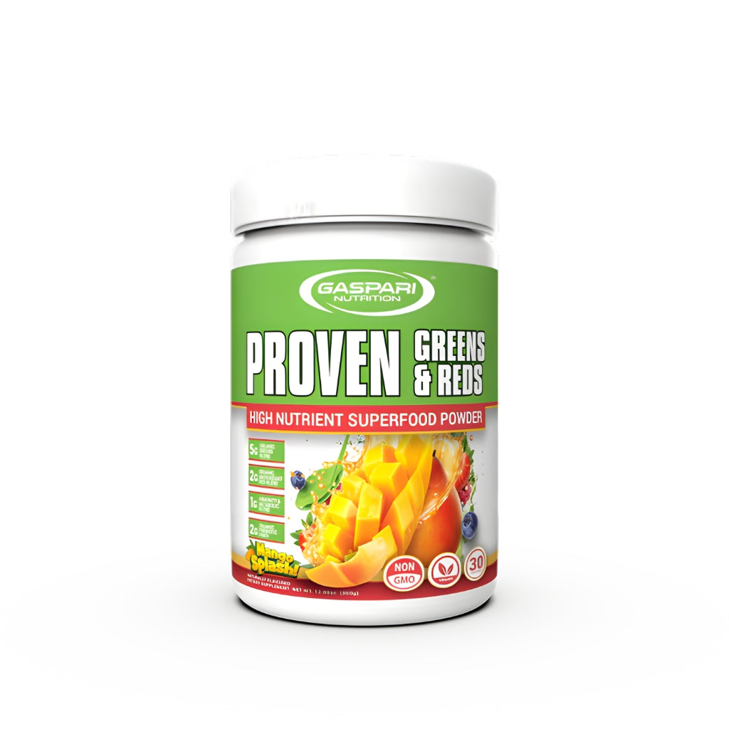 PROVEN GREENS & REDS JUGOS VERDES 30 SERVICIOS - GASPARI NUTRITION