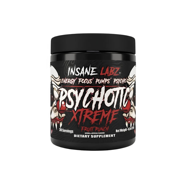 PRE-ENTRENO PSYCHOTIC XTREME 30 SERVICIOS - INSANE LABZ