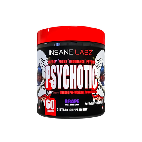 PRE-ENTRENO PSYCHOTIC RED 60 SERVICIOS - INSANE LABZ