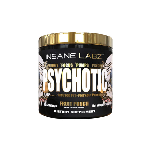 PRE-ENTRENO PSYCHOTIC GOLD 35 SERVICIOS - INSANE LABZ