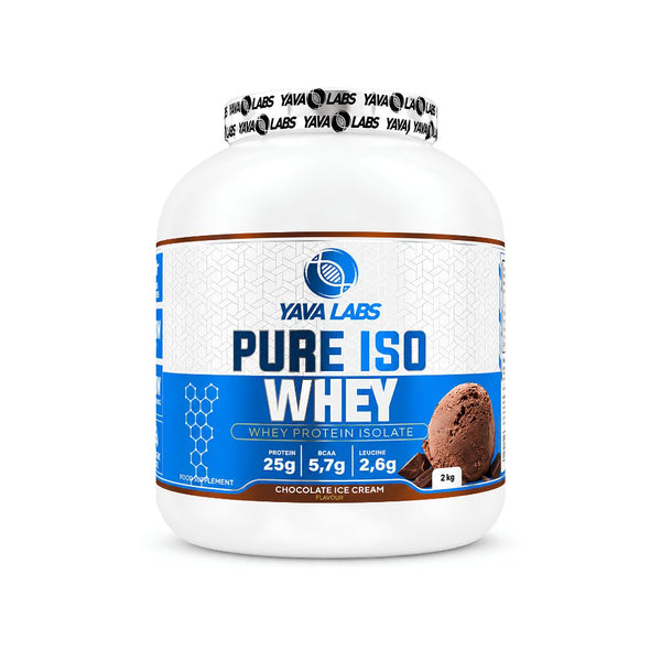 PURE ISO WHEY PROTEINA AISLADA 2KG - YAVA LABS