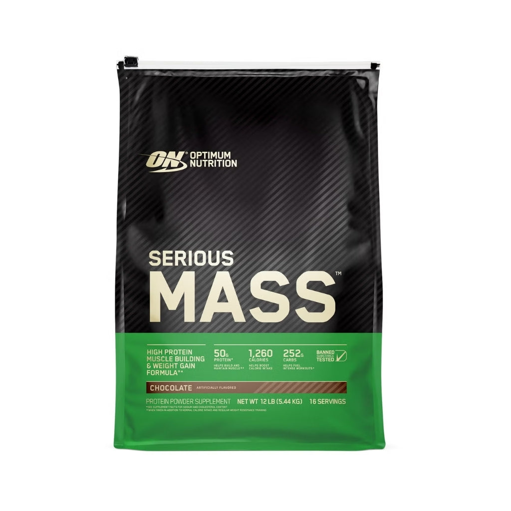 SERIOUS MASS GANADOR DE PESO 12LB - OPTIMUM NUTRITION