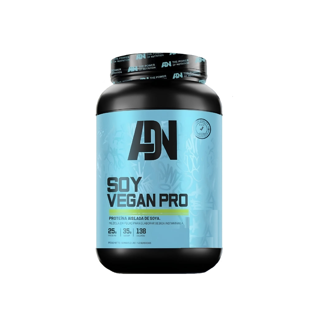 PROTEÍNA VEGANA SOY VEGAN PRO 1.5 KG - ADN NUTRITION