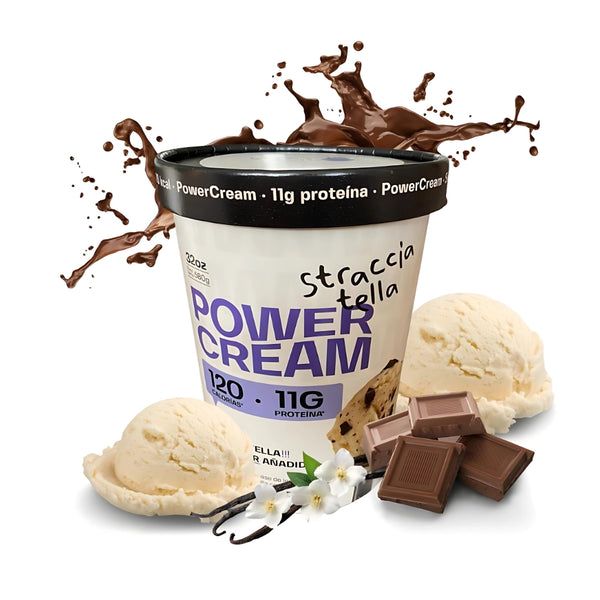 Helado proteico sin azúcar sabor fit vainilla - Power Cream