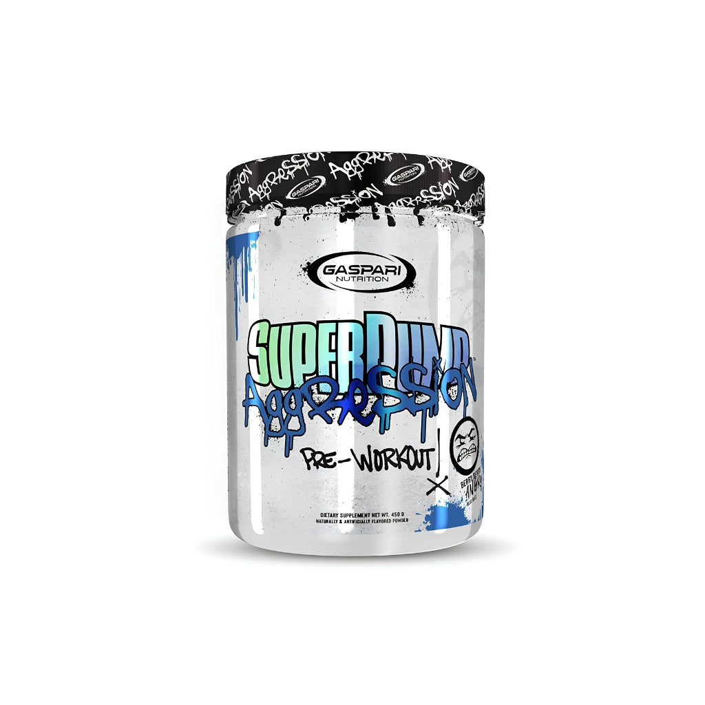 PRE-ENTRENO SUPERPUMP AGGRESSION 40 SERVICIOS - GASPARI NUTRITION