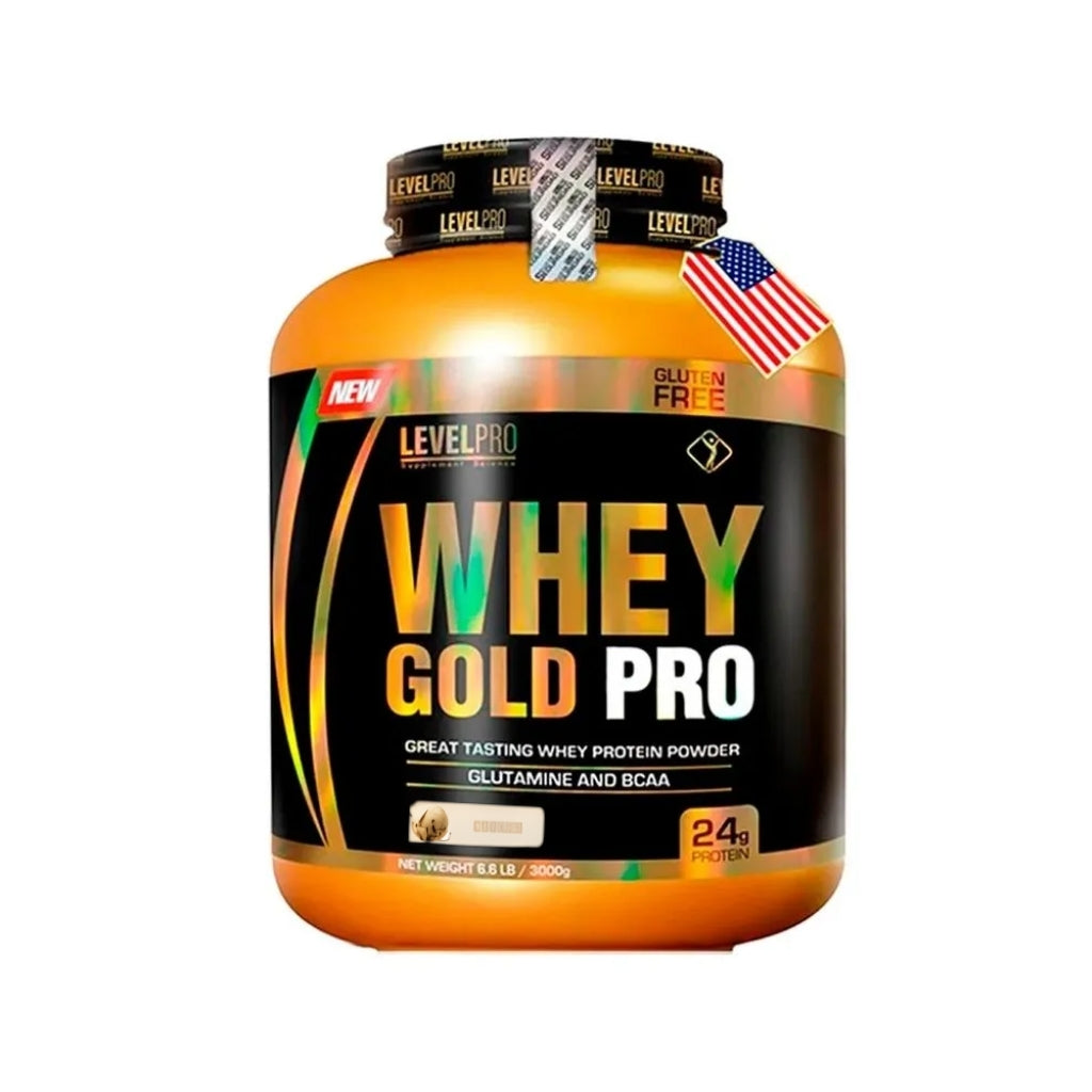 WHEY GOLD PRO SABOR COOKIES 3KG – LEVEL PRO