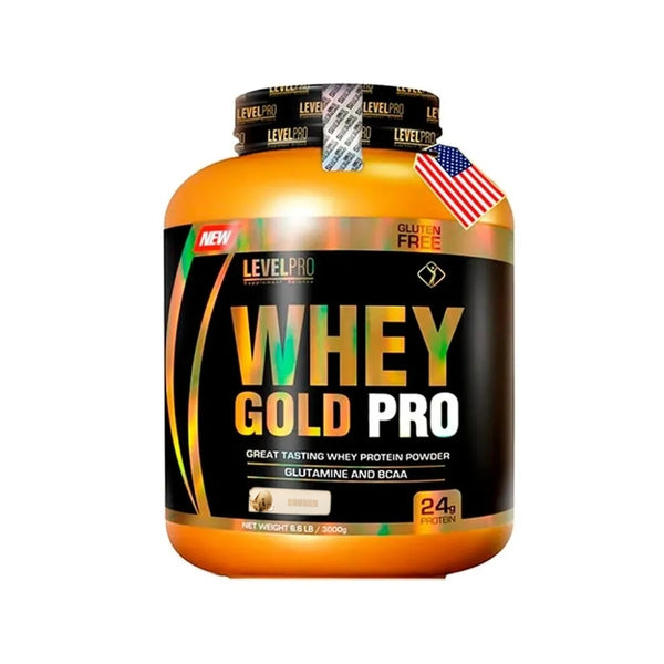 WHEY GOLD PRO SABOR COOKIES 3KG – LEVEL PRO
