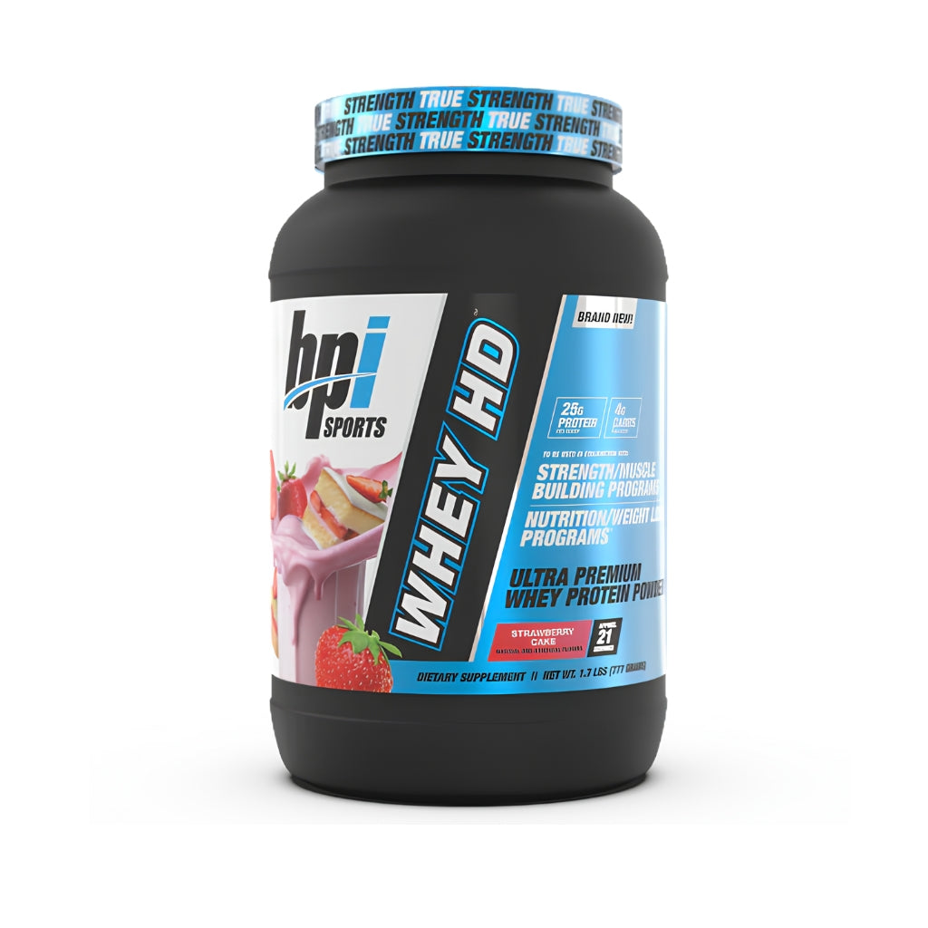 WHEY HD SABOR STRAWBERRY CAKE 1,77 LB - BPI SPORTS