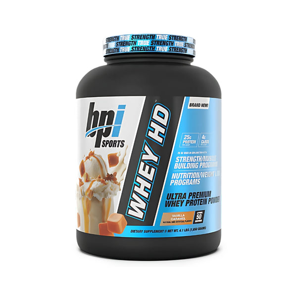 WHEY HD SABOR VANILLA CARAMEL 4,1 LB - BPI SPORTS