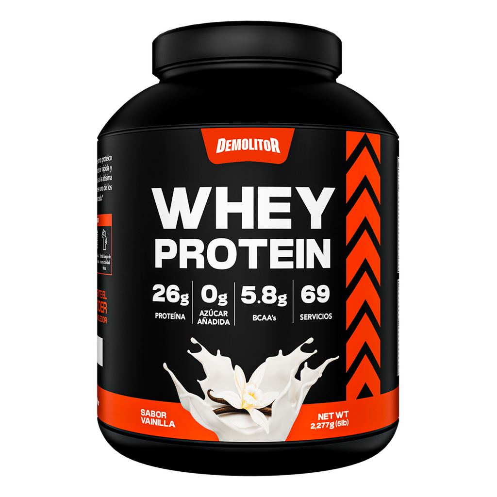 WHEY PROTEIN SABOR VAINILLA 5 LB - DEMOLITOR