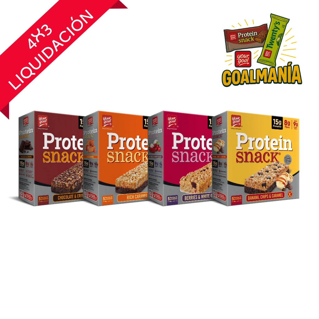 Caja mixta Barras de proteína Protein Snack - Your Goal