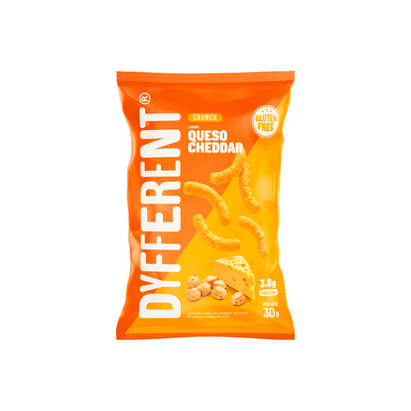 Crunch de garbanzo sabor queso cheddar - Dyfferent